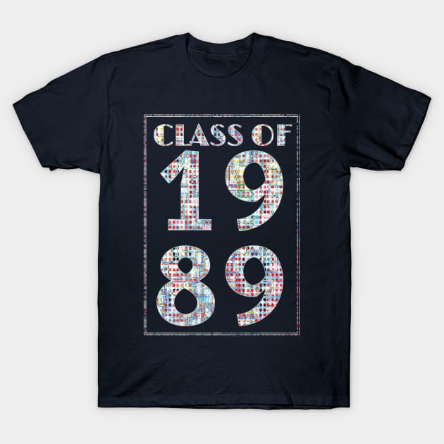 Seniors Graduating Class Of Year 1989 T-Shirt by  EnergyProjections